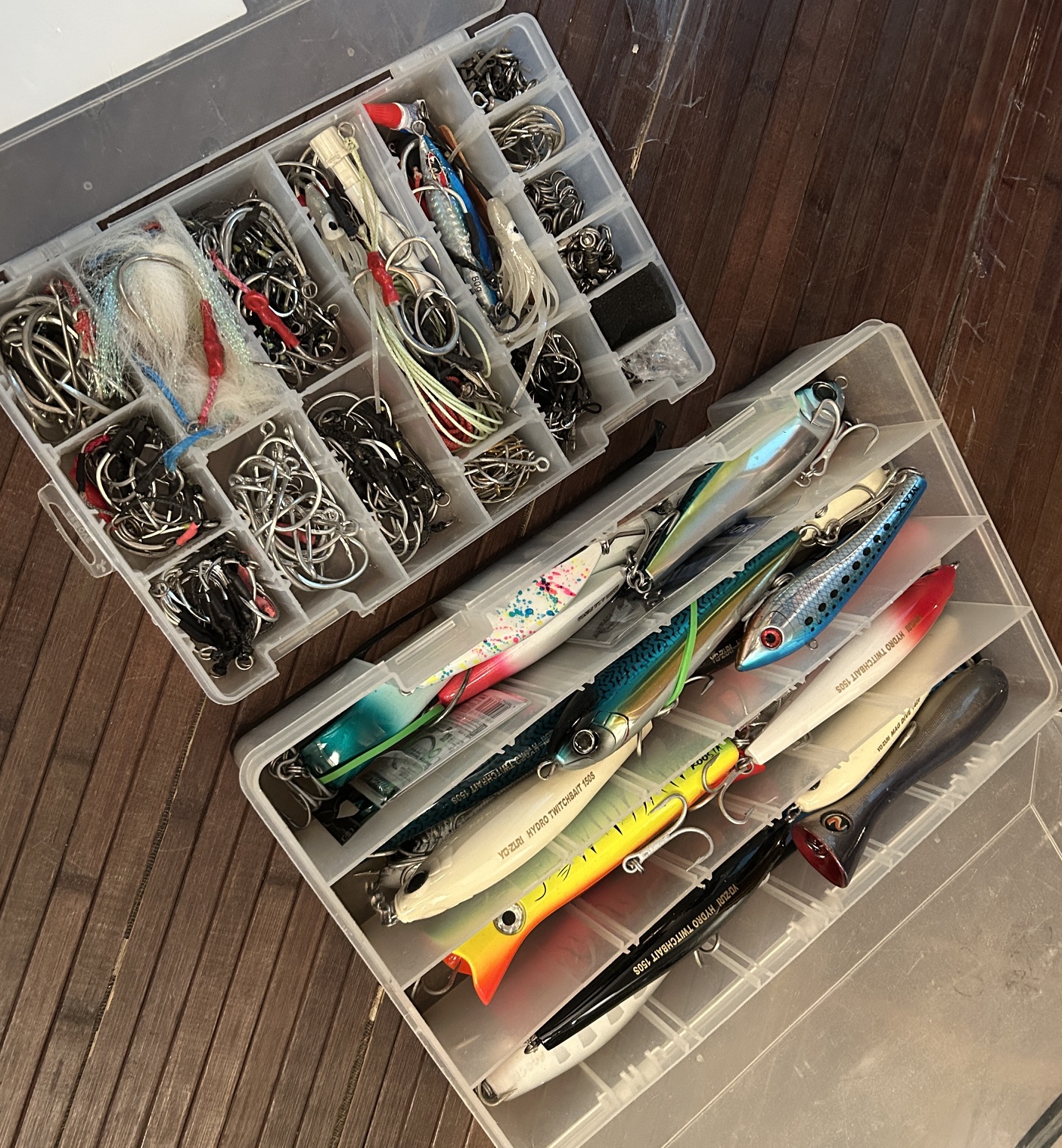 Boite leurres et boite terminal